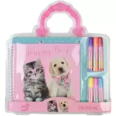 Dolphin Studıo Pets Boyama Seti Çantalı Pt-0300