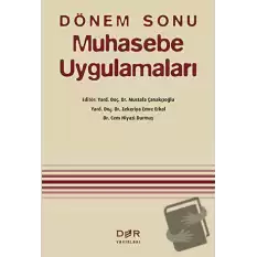 Dönem Sonu Muhasebe Uygulamaları