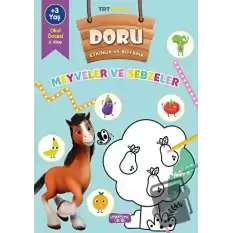 Doru Etkinlik ve Boyama – Meyveler ve Sebzeler