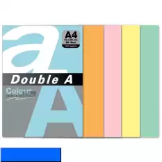 Double A Renkli Kağıt 100 Lü A4 80 Gr Koyu Mavi