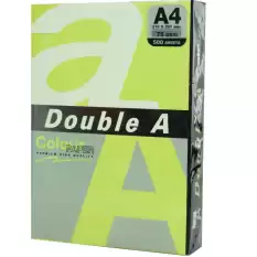Double A Renkli Kağıt 500 Lü A4 75 Gr Fosforlu Yeşil