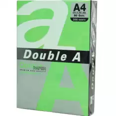 Double A Renkli Kağıt 500 Lü A4 80 Gr Pastel Zümrüt Yeşili
