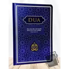 Dua Evrad-ı Şerife) Büyük Boy - Arapça + Türkçe - Lacivert