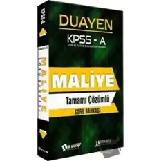 Duayen KPSS - A Maliye Tamamı Çözümlü Soru Bankası