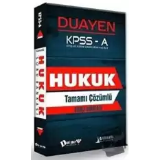 Duayen KPSS - A Tamamı Çözümlü Soru Bankası