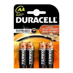 Duracell Alkalin Kalem Pil (Aa) 4 Lü Kartela