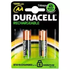 Duracell Şarjlı Kalem Pil (Aa) 1300 Mah 2 Li