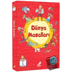 Düz Yazılı Dünya Masalları (10 Kitap Takım)