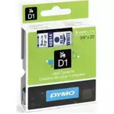 Dymo D1 Şerit 9 Mmx7Mt Beyaz/ Mavi 40914