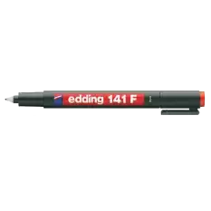 Edding Asetat Kalemi Permanent F Seri 0.6 Mm Kırmızı 141F - 10lu Paket