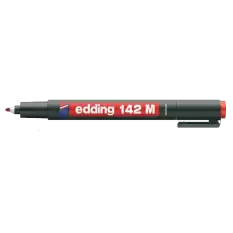 Edding Asetat Kalemi Permanent M Seri 1 Mm Kırmızı 142 M - 10lu Paket