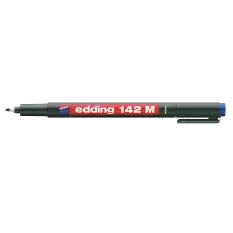 Edding Asetat Kalemi Permanent M Seri 1 Mm Mavi 142 M - 10lu Paket