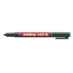 Edding Asetat Kalemi Permanent S Seri 0.3 Mm Mavi 140 S - 10lu Paket