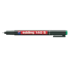 Edding Asetat Kalemi Permanent S Seri 0.3 Mm Yeşil 140 S - 10lu Paket