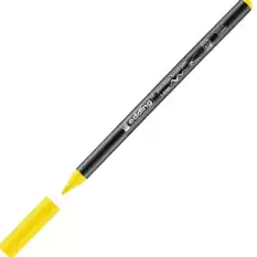 Edding Porselen Kalemi Fırça Uçlu 1-4 Mm Sarı 4200 - 10lu Paket