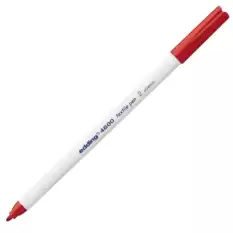 Edding T-Shırt Kalemi Yuvarlak Uçlu 1 Mm Kırmızı 4600 - 10lu Paket