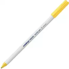 Edding T-Shırt Kalemi Yuvarlak Uçlu 1 Mm Sarı 4600 - 10lu Paket
