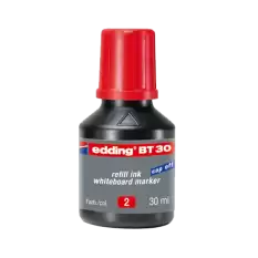 Edding Tahta Kalem Mürekkebi Damlalıklı 30 Ml Kırmızı Bt30 - 10lu Kutu