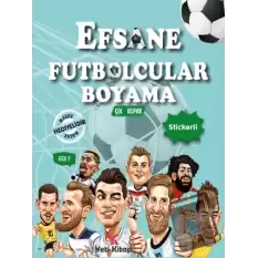 Efsane Futbolcular Boyama Kitabı