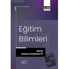 Eğitim Bilimleri Alanında Uluslararası Araştırmalar XVI