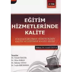 Eğitim Hizmetlerinde Kalite