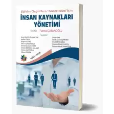 Eğitim Örgütleri / Yöneticileri İçin İnsan Kaynakları Yönetimi