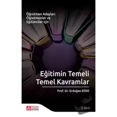 Eğitimin Temeli Temel Kavramlar