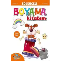 Eğlenceli Boyama Kitabım - Mor Kitap