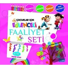 Eğlenceli Faaliyet Seti Pembe Kitap – 4 Yaş Üzeri