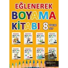 Eğlenerek Boyama Kitabı (8 Kitap Takım)