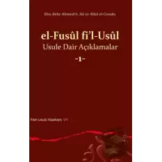 el Fusul fil Usul Usule Dair Açıklamalar 1