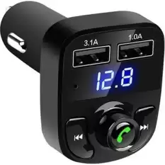 Elba Car X8 2Usb Wireless Bluetooth Fm Transmitter Kit