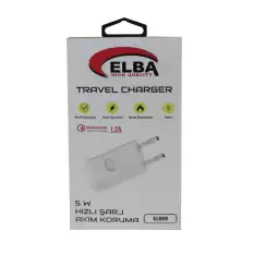 Elba Elb08 5W 1.2A Hızlı Şarj Akıllı Koruma Usb Ev Şarj Kafa