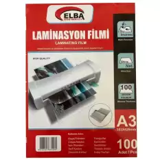 Elba Laminasyon Filmi A3 100 Mıc 303X426 - 100lü Paket