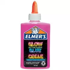 Elmers Karanlıkta Parlayan Yapıştırıcı Pembe