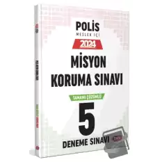 Emniyet Genel Müdürlüğü Polis Misyon Koruma Sınavı Tamamı Çözümlü 5 Deneme Sınavı