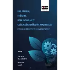 Enerji Üretimi, Su Üretimi, İnsan Kaynakları ve Kalite Maliyetleri Üzerine Araştırmalar: Uygulama Örnekleri ve Muhasebeleştirme