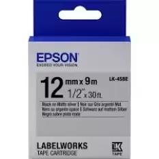 Epson Lk-4Tbn Şeffaf Üzeri Siyah 12Mm 9Metre