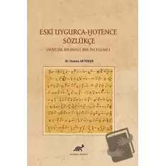 Eski Uygurca – Hotence Sözlükçe