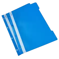 Esselte Telli Dosya Plastik A4 Açık Mavi Slt-4199 - 50li Paket