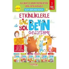 Etkinliklerle Sağ Beyin Sol Beyin Geliştirme (6 Kitap)