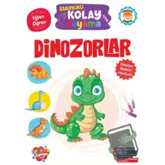 Etkinlikli Kolay Boyama – Dinozorlar