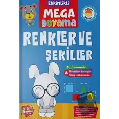 Etkinlikli Mega Boyama - Renkler ve Şekiller