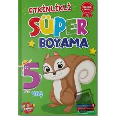 Etkinlikli Süper Boyama - 5 Yaş