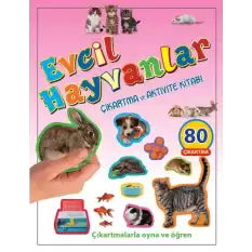 Evcil Hayvanlar - Çıkartma ve Aktivite Kitabı