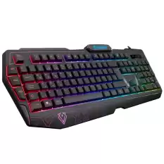 Everest Kb-Gx61 Formula Usb Rgb Aydınlatmalı 3 Makro Tuşlu Bilek Destekli Gaming Oyuncu Klavyesi