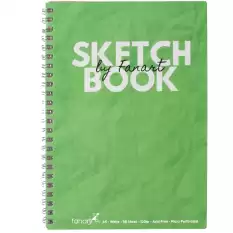 Fanart Academy Sketch Book 120 Gr Spiralli 50 Yp A5 Yeşil 8673