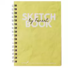 Fanart Academy Sketch Book 120 Gr Spiralli 50 Yp A6 Sarı 8674