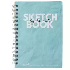 Fanart Academy Sketch Book 120 Gr Spiralli 50 Yp A6 Turkuaz 8671