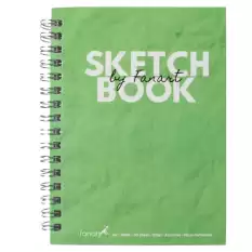 Fanart Academy Sketch Book 120 Gr Spiralli 50 Yp A6 Yeşil 8673